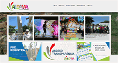 Desktop Screenshot of aldama.gob.mx